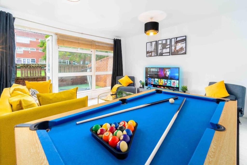 ✪Central✪6Bed✪ Parking✪Pool Table✪Private Patio ✪ Birmingham Zewnętrze zdjęcie
