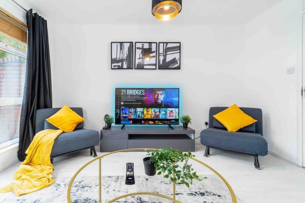 ✪Central✪6Bed✪ Parking✪Pool Table✪Private Patio ✪ Birmingham Zewnętrze zdjęcie